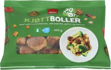 Kjøttboller med Grønnsaker 400g Coop