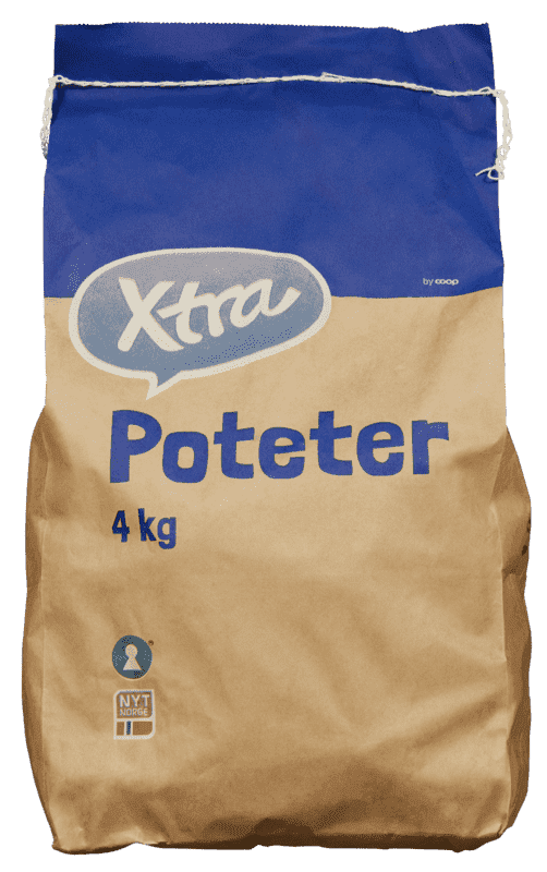 Potet 4kg X-tra