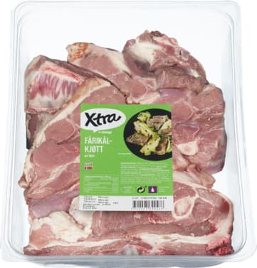 Lam Fårikålkjøtt Vv ca 1,8kg X-tra