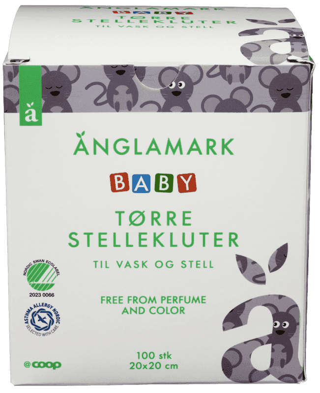 Änglamark Dry Baby Wipes 100stk