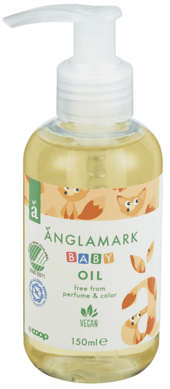 Babyolje 150ml Änglamark