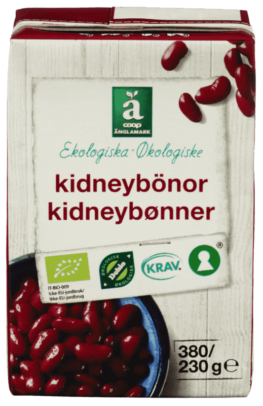 Änglamark Kidneybønner 380g