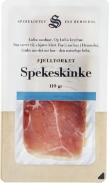 Spekeskinke Fjelltørket 110g Spekeloftet
