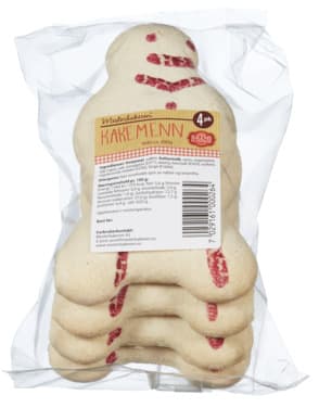 Kakemenn 4pk 200g Mesterbakeren
