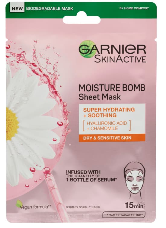 Garnier Skin Activ Moisture Bomb Sheet Mask 28 g