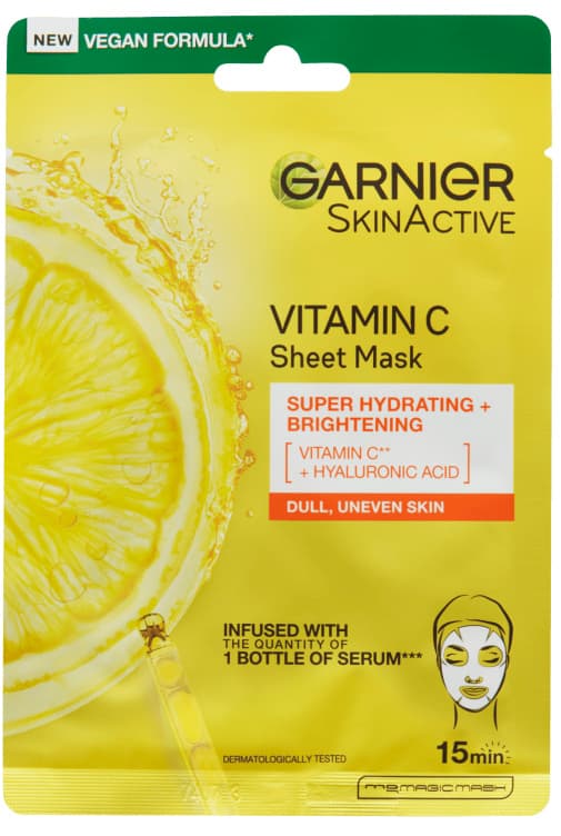 Garnier Maske Skin Active Vitamin C Sheet 28g