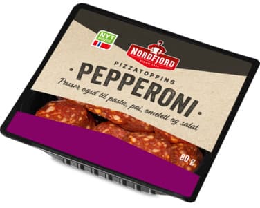Pepperoni Topping 80g Nordfjord