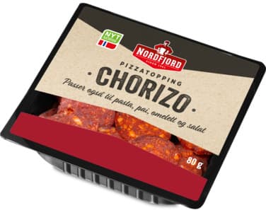 Chorizo Topping 80g Nordfjord