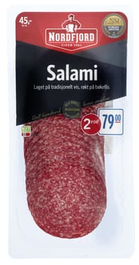Salami Oppskåret 150g Nordfjord