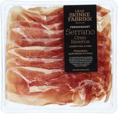 Serrano Gran Reserva 140g Lille skinkefabrikk