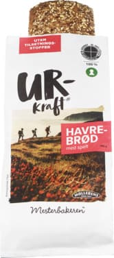 Urkraft Havrebrød med Spelt Mesterbakeren