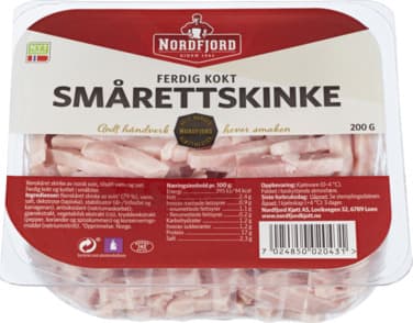 Smårettskinke 200g Nordfjord