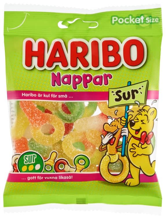 Nappar Zourr 80g Haribo