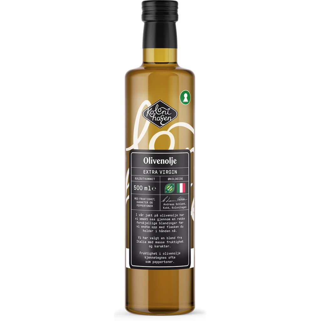 Olivenolje Extra Virgin Kolonihagen 500ml Rema 1000