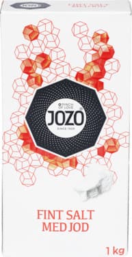 Husholdningssalt med Jod 1kg Jozo