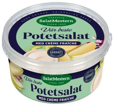 Vår Beste Potetsalat med Crème Fraîche 400g Salatmestern