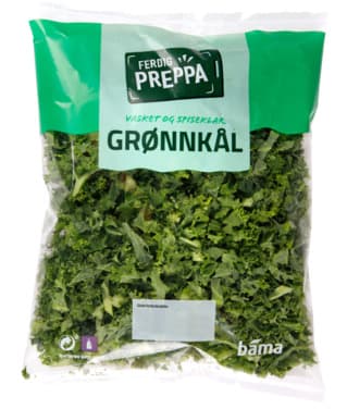 Grønnkål Vasket 150g Ferdig Preppa