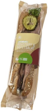 Baguette Roastbiff og Bøtesalat 230g Raskt & Enkelt
