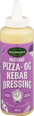 Pizza & Kebabdressing Sm 400ml Mesterns