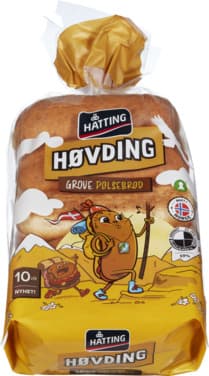 Høvding Grove Pølsebrød 40gx10stk 400 g