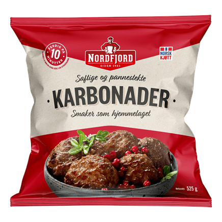 Karbonader 525g Nordfjord