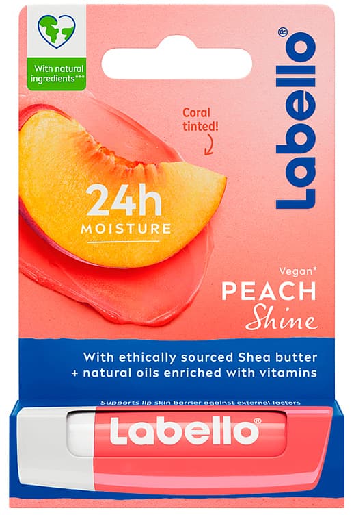 Labello Peach Shine 4,8g