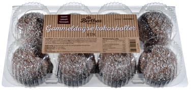 Kokosboller 8stk Berthas 200 g