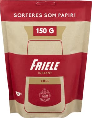 Friele Instant Gull Papir Refill150g