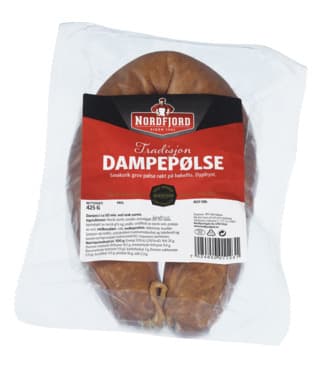 Dampepølse Frys 425g Nordfjord