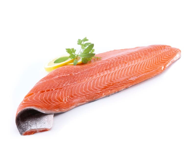 Regnbueørret Filet m/Sk u/Ben Oppd pr Kg 1,5 kg
