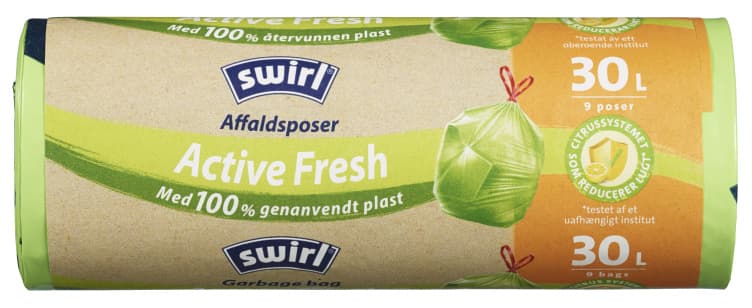 Avfallspose Active Fresh Swirl 30l