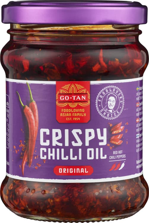 Crispy Chili i Olje 190g Go-Tan