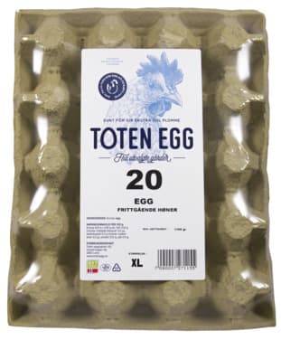 Egg 20 Pk K 20 stk