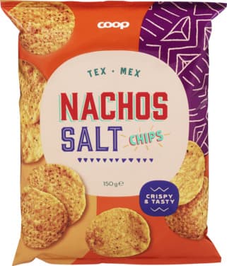 Nachos Chips 150g Coop