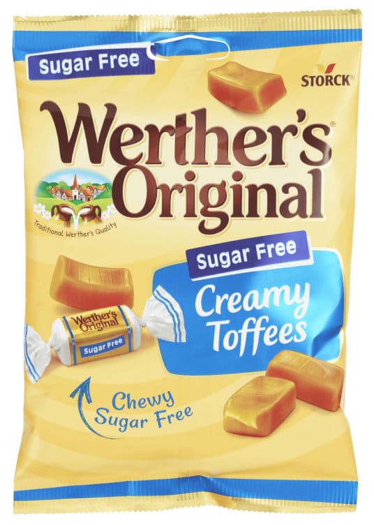 Werthers Original Myk Karamell Sukkerfri 80g