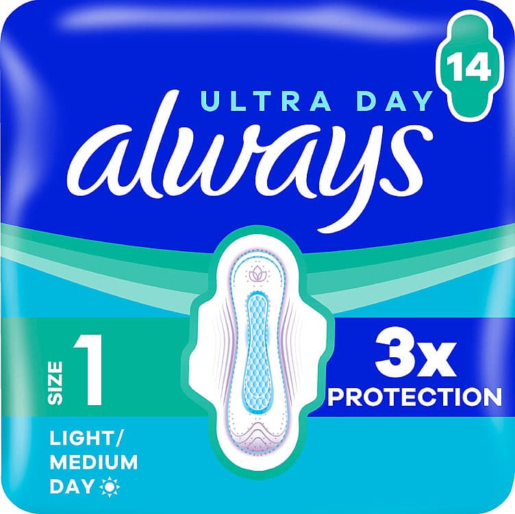 Always Ultra Nr 1 Normal+ 14stk