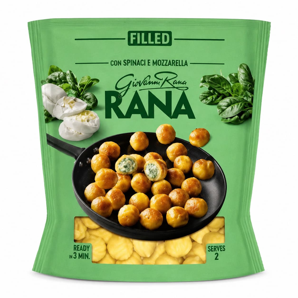 Gnocchi Filled Spinat & Mozzarella Giovanni Rana