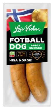 Fotball Dog Apple Smoked 220g Leiv Vidar