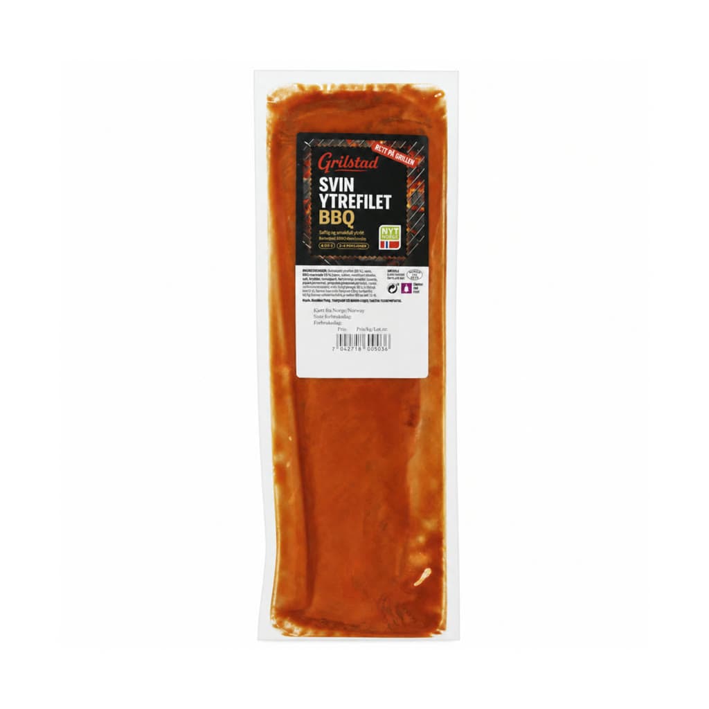 Ytrefilet Svin BBG Marinert 600g Grilstad