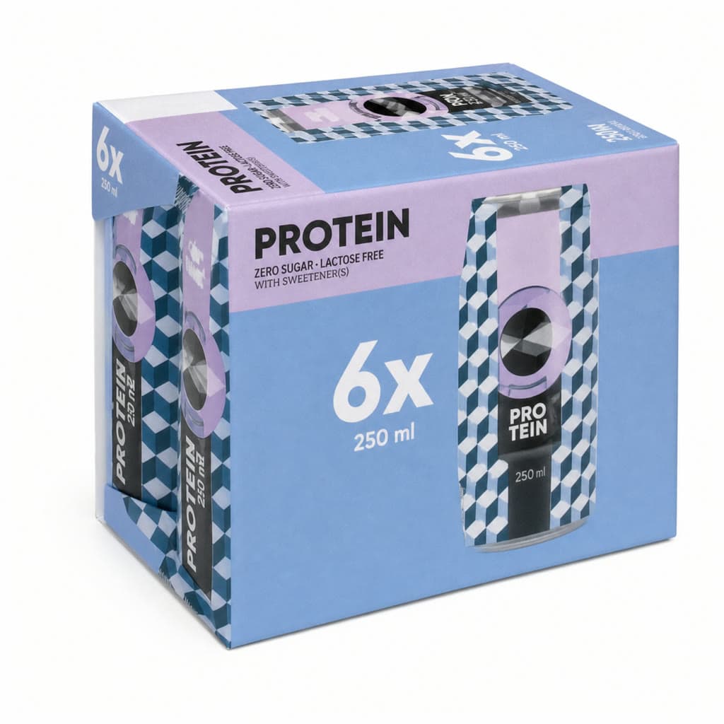 Iskaffe Latte Protein 6x330ml Tine