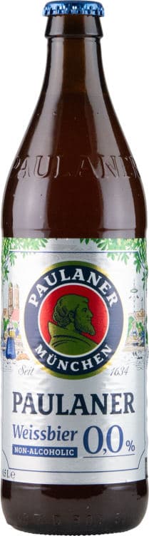 Paulaner Weissbier Alkoholfri 0,5l flaske