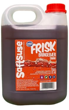 Frisk Bringebærsmak 2,5l Saftsuse