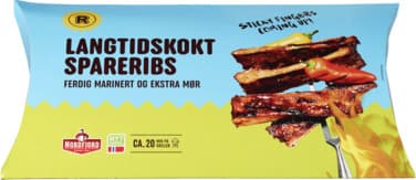 Spareribs Langtidskokt Ferdig Marinert Nordfjord