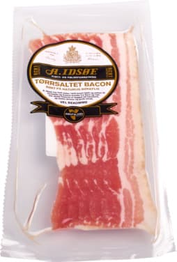 Idsøe Tørrsaltet Bacon 100g