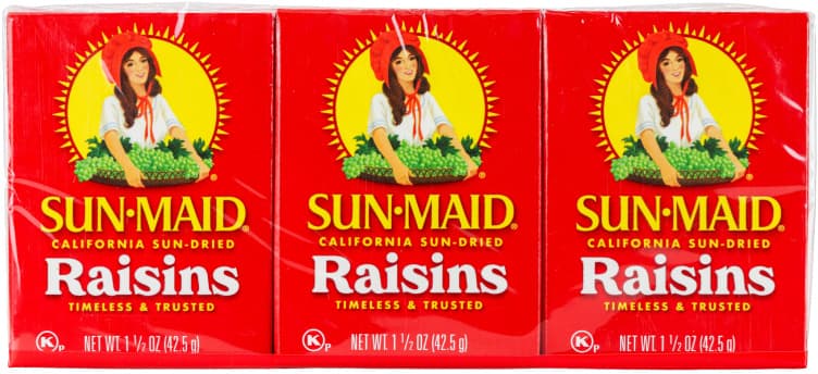 Rosiner 6x42g Sun Maid 6 stk