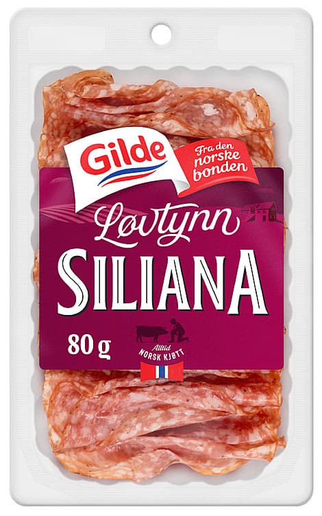 Løvtynn Siliana 80g Gilde