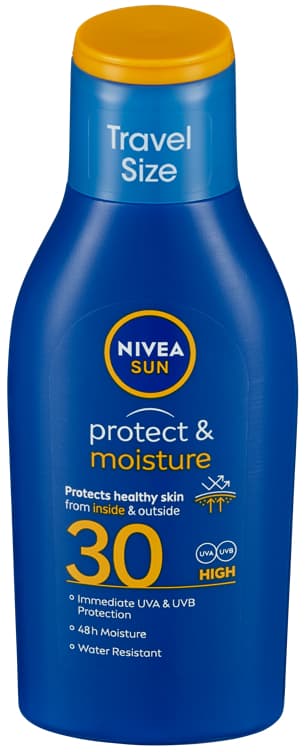 NIVEA SUN LOTION Protect n moist spf30 travel 100ml