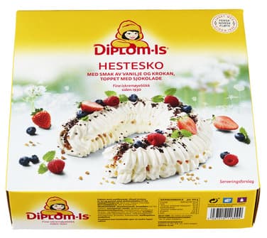Hestesko Vanilje og Krokan 1,5l Diplom-Is