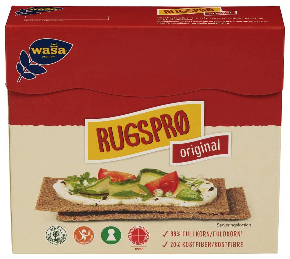 Knekkebrød Rugsprø 200 g