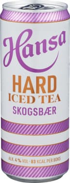 Hansa Hard Iced Tea Skogsbær 330ml boks